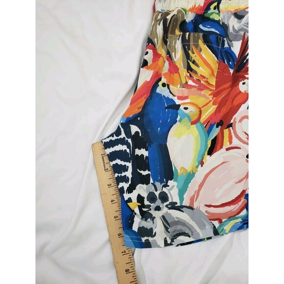 KITH Kids Swim Trunk Voyage Colorful Short Parrot Bird Animal Print Boy Size 12 - Picture 11 of 13